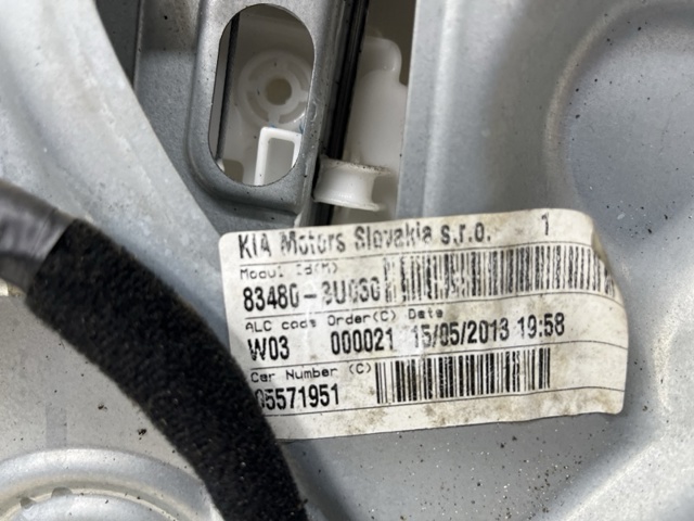 HYUNDAI 834813U000 Механизм стеклоподъемника двери задней правой в наличии Чернигов