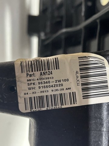  Механизм стеклоподъемника правой задней двери 834814Z000 HYUNDAI