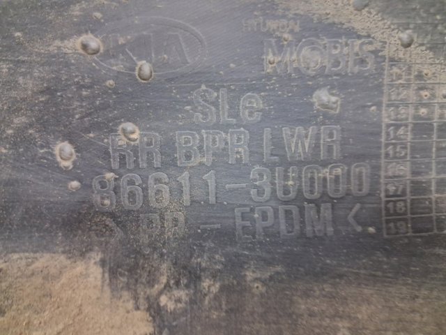 Бампер задний, нижняя часть 866113U010 HYUNDAI