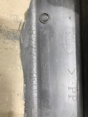877723E000XX Накладка (молдинг) порога наружная передняя правая купить Хмельницкий