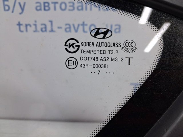 HYUNDAI 878102L010 Стекло кузова (багажного отсека) левое в наличии Киев