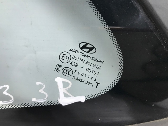87810D3000 HYUNDAI Стекло кузова (багажного отсека) левое купить в Житомир