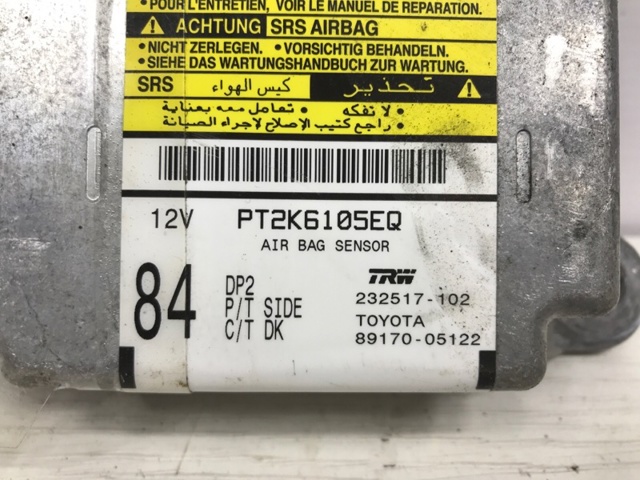 TOYOTA 8917005122 Модуль-процессор управления подушкой безопасности (ЭБУ AIRBAG) в наличии Черновцы