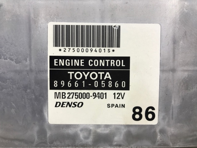 8966105860 TOYOTA Модуль управления (ЭБУ) двигателем купить в Львов