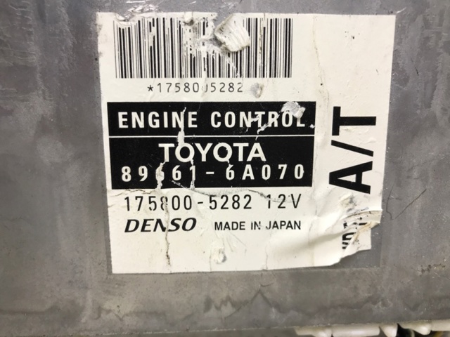 TOYOTA 896616A070 Модуль управления (ЭБУ) двигателем в наличии Ровно