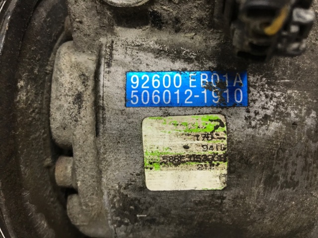 NISSAN 92600EB01A Компрессор кондиционера в наличии Кривой Рог