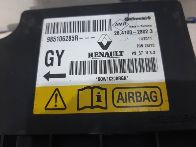 985106285R Модуль-процессор управления подушкой безопасности (ЭБУ AIRBAG) купить Черновцы