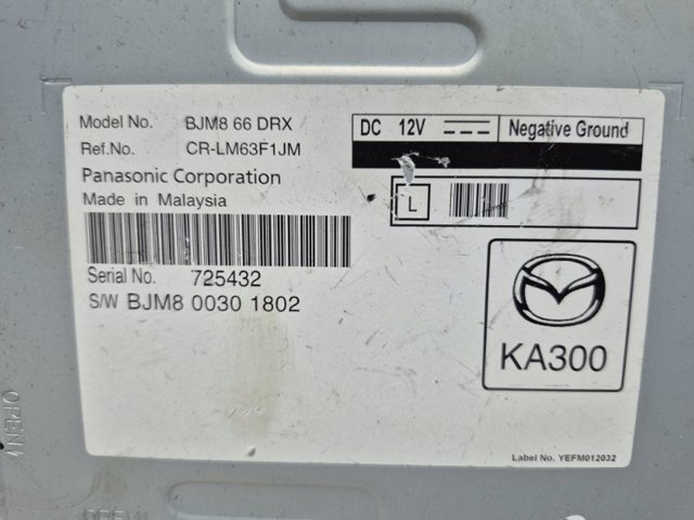 BJM866DRX MAZDA купить в Киев
