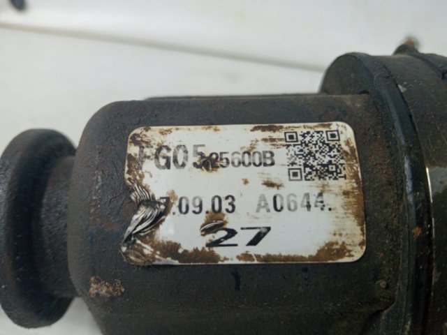 MAZDA FG0525600B Полуось (привод) передняя левая в наличии Кривой Рог