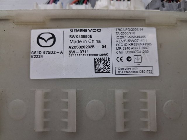 MAZDA GS1D675DZ в наличии Чернигов