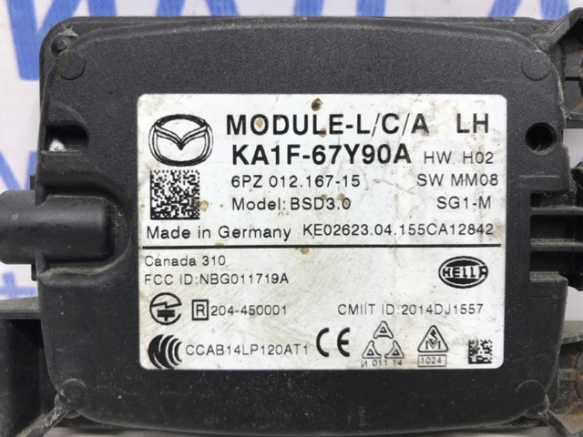 KA1F67Y90A MAZDA купить в Каменское