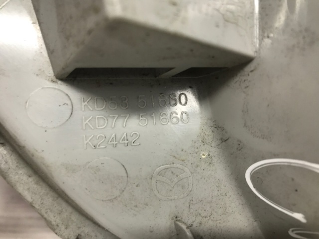 Фонарь противотуманный задний, левый KD5351660A MAZDA