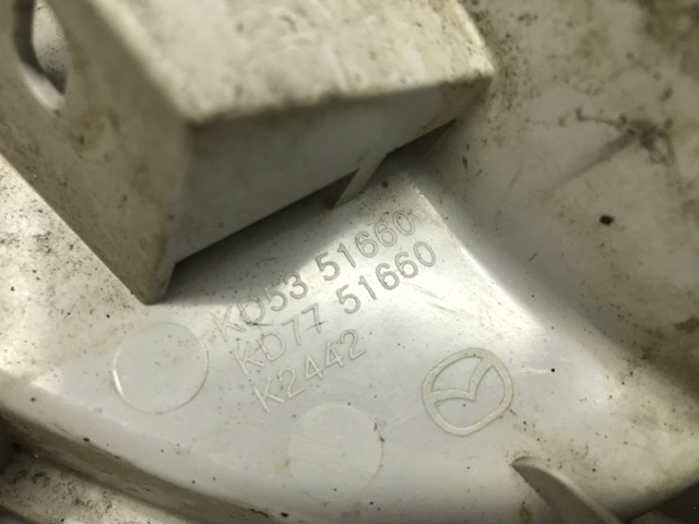 MAZDA KD5351660A Фонарь противотуманный задний левый в наличии Полтава