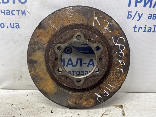 Диск тормозной передний MB618716 MITSUBISHI