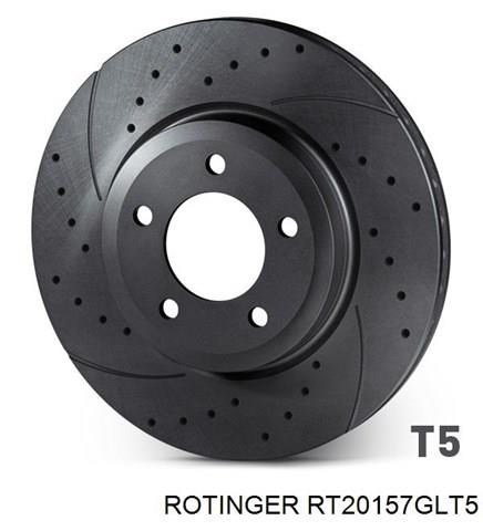 Диск тормозной задний RT20157GLT5 ROTINGER