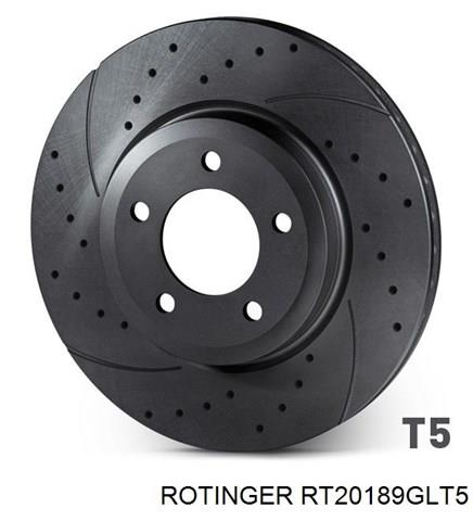 Тормоз дисковый передний RT20189GLT5 ROTINGER