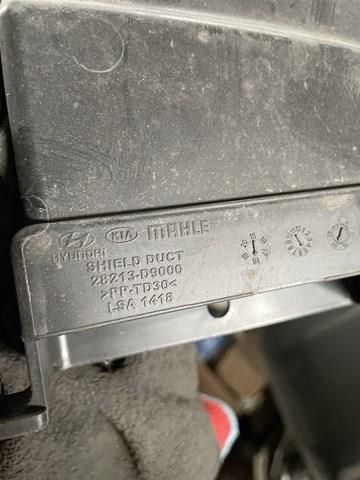 HYUNDAI 28213D9000 Воздухозаборник воздушного фильтра в наличии Павлоград