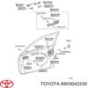 Замок передней двери, правой 6903042230 TOYOTA