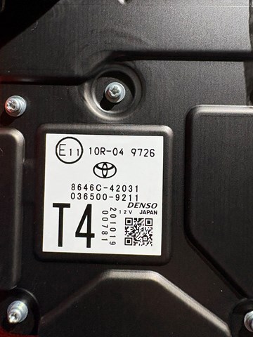 Камера заднего вида 8646C42031 TOYOTA