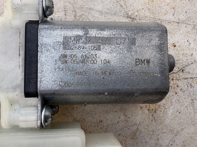 Мотор стеклоподъемника водительской двери 9450069 BMW