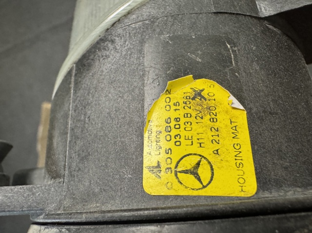 MERCEDES A2128201056 Фара противотуманная левая в наличии Кривой Рог