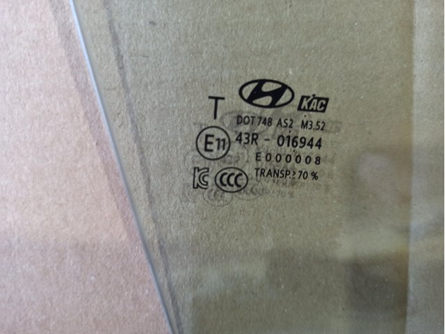 82420J9020 HYUNDAI Стекло двери передней правой купить в Каменское