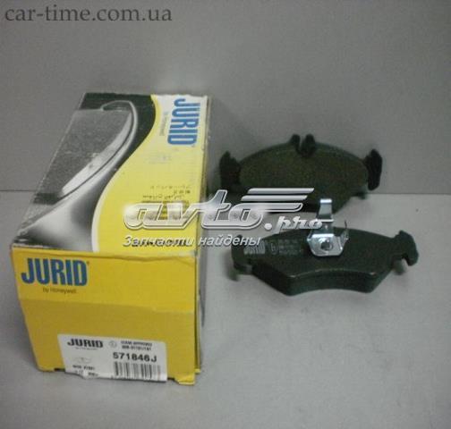 Задние тормозные колодки 571846J BENDIX