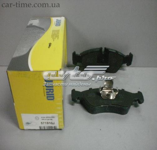 Колодки тормозные дисковые комплект 571910J BENDIX