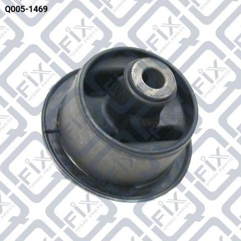 Сайлентблок траверсы крепления заднего редуктора, передний Q0051469 Q-FIX