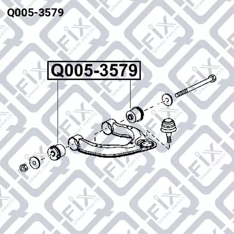 Сайлентблок верхней передней подвески Q0053579 Q-FIX