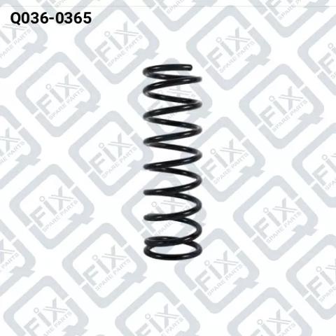 Пружина передняя Q0360365 Q-FIX