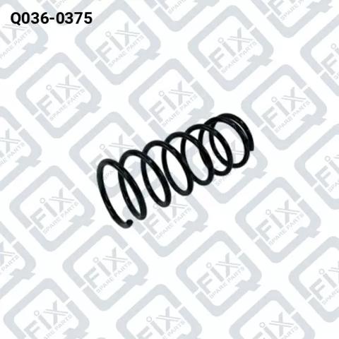 Пружина амортизатора Q0360375 Q-FIX