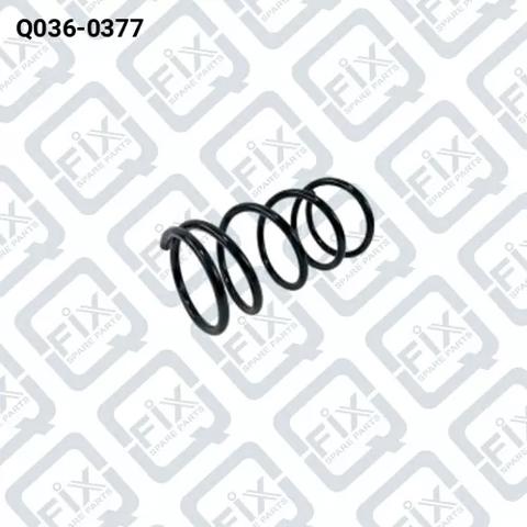 Пружина передней подвески Q0360377 Q-FIX
