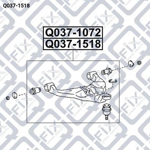 Q0371518 Нижний рычаг купить Ужгород