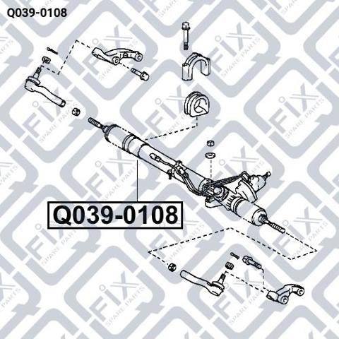 Управление рулевое в сборе Q0390108 Q-FIX