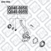Цапфа передняя правая Q0400058 Q-FIX