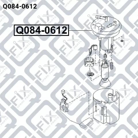 Q0840612 Топливный фильтр купить Полтава