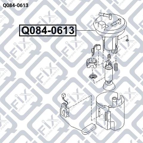 Q0840613 Фильтр топливный купить Павлоград