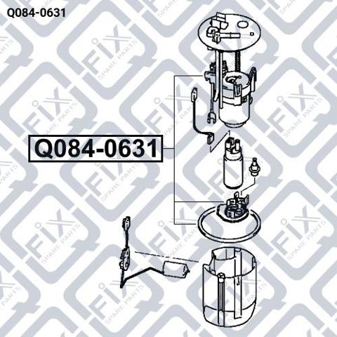 Q0840631 Фильтр топливный купить Украина