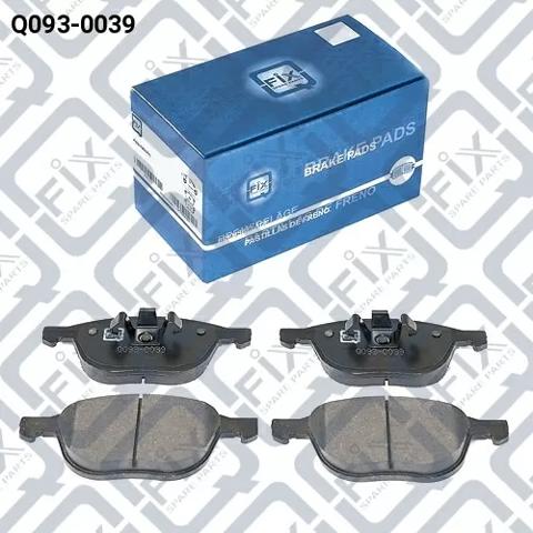 Колодки тормозные Q0930039 Q-FIX