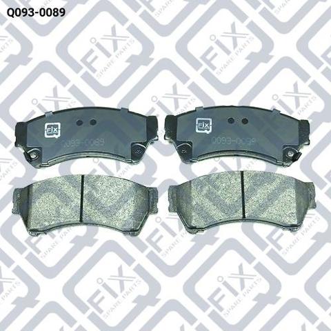 Колодки тормозные Q0930089 Q-FIX