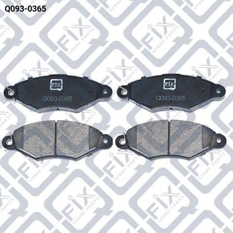 Тормозные колодки Q0930365 Q-FIX
