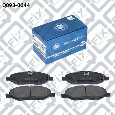 Q-FIX Q0930644 Колодки тормозные передние дисковые в наличии Полтава