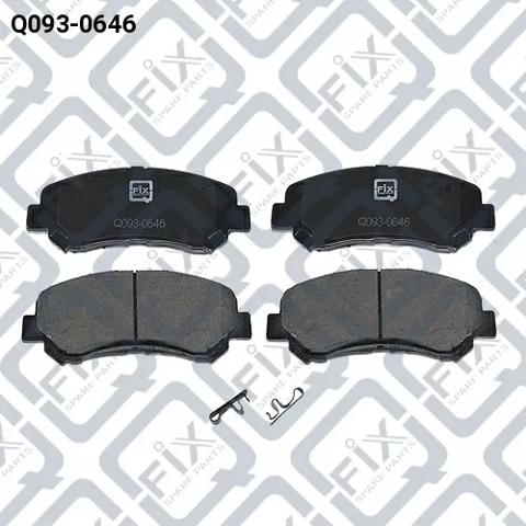 Колодки Q0930646 Q-FIX