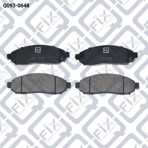 Q0930648 Q-FIX Колодки тормозные передние дисковые купить в Кривой Рог
