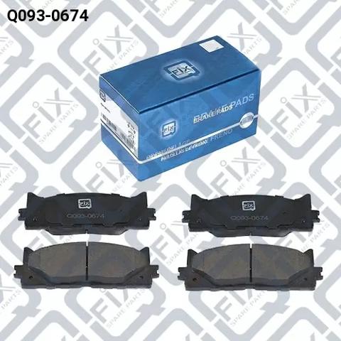 Колодки тормозные передние дисковые Toyota Camry 7