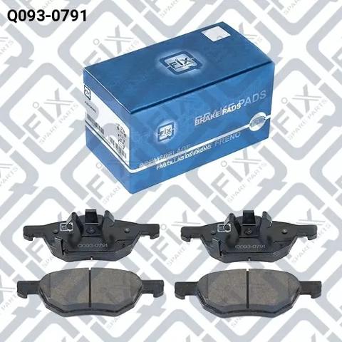 Колодки передние Q0930791 Q-FIX