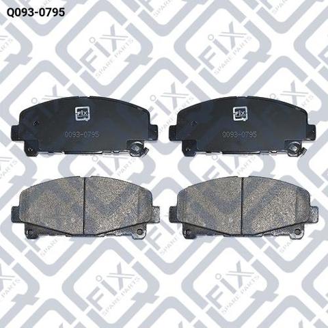 Колодки передние Q0930795 Q-FIX