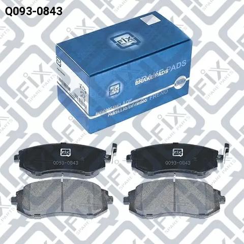 Колодки тормозные Q0930843 Q-FIX