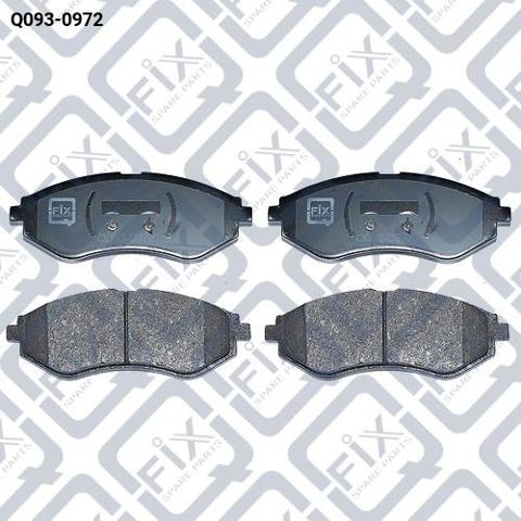Колодки тормозные Q0930972 Q-FIX